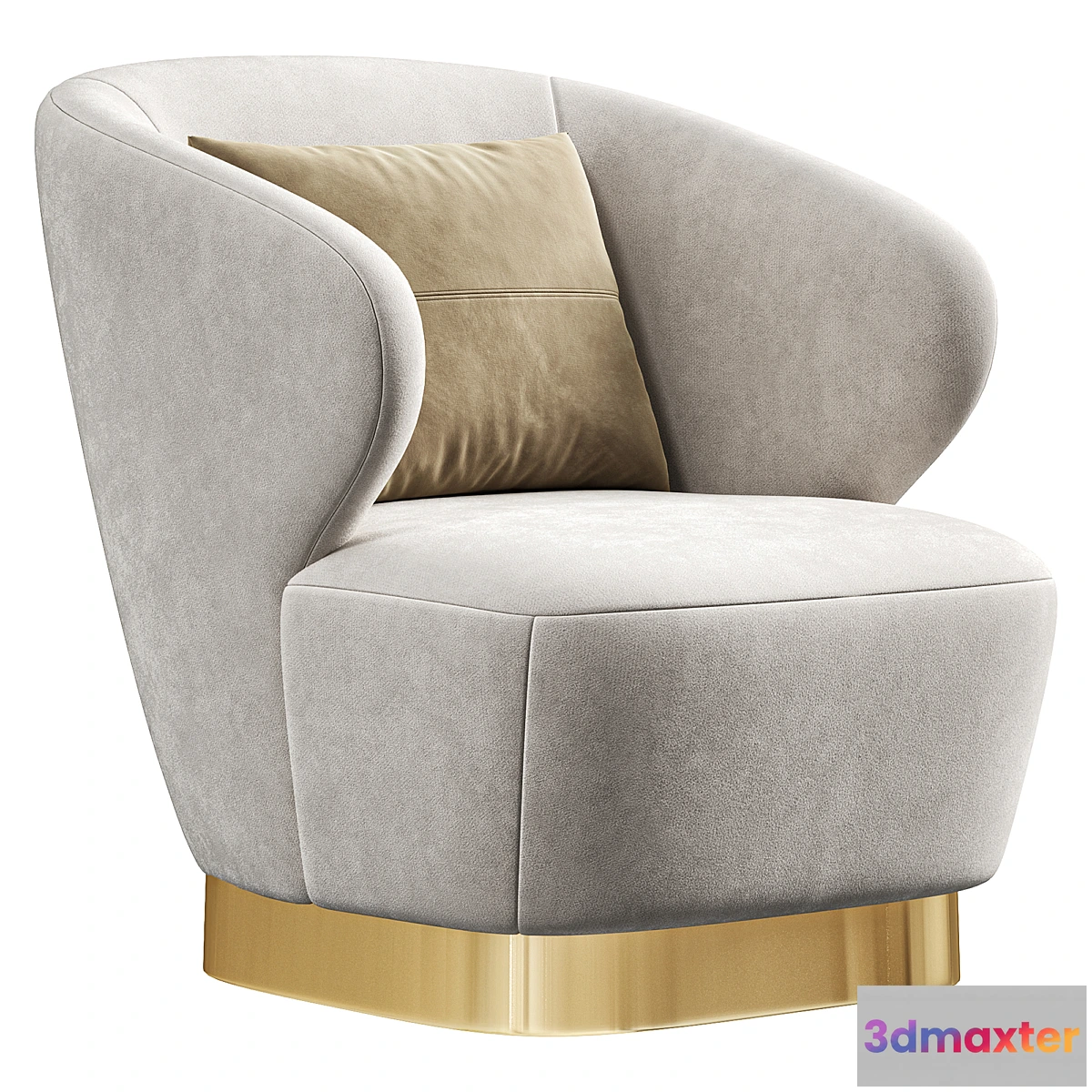 1442904 - Lambert Swivel Chair By BAKER 3D Max