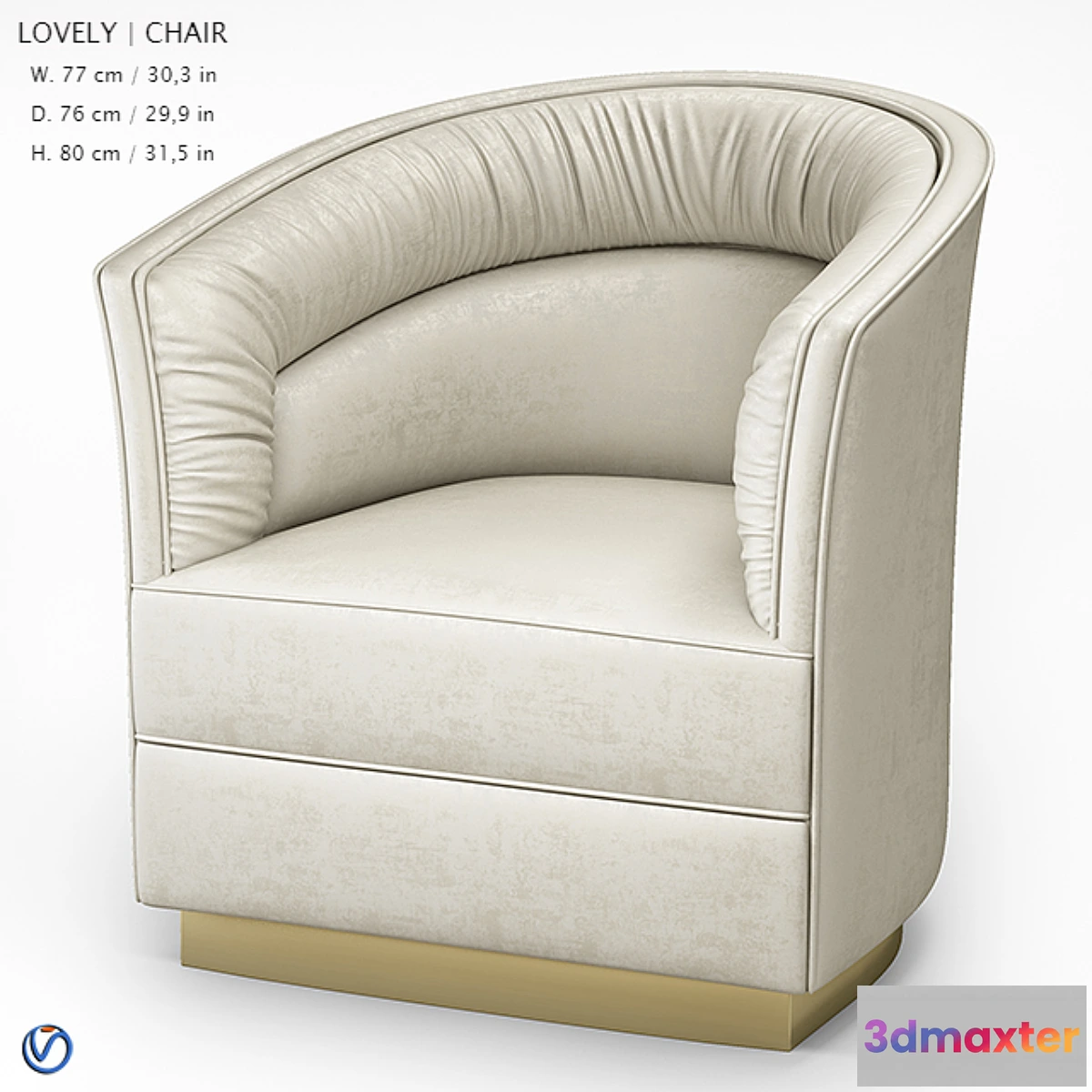 1443948 - KOKET LOVELY CHAIR 3D Max