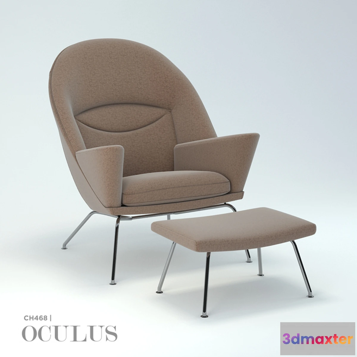 1445014 - Armchair Oculus 3D Max