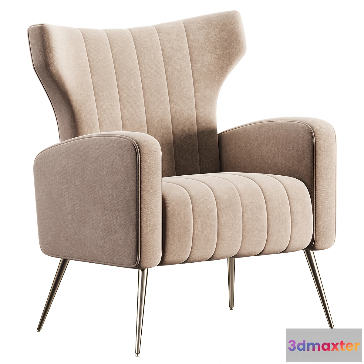 1445952 - BOUHET armchair 3D Max