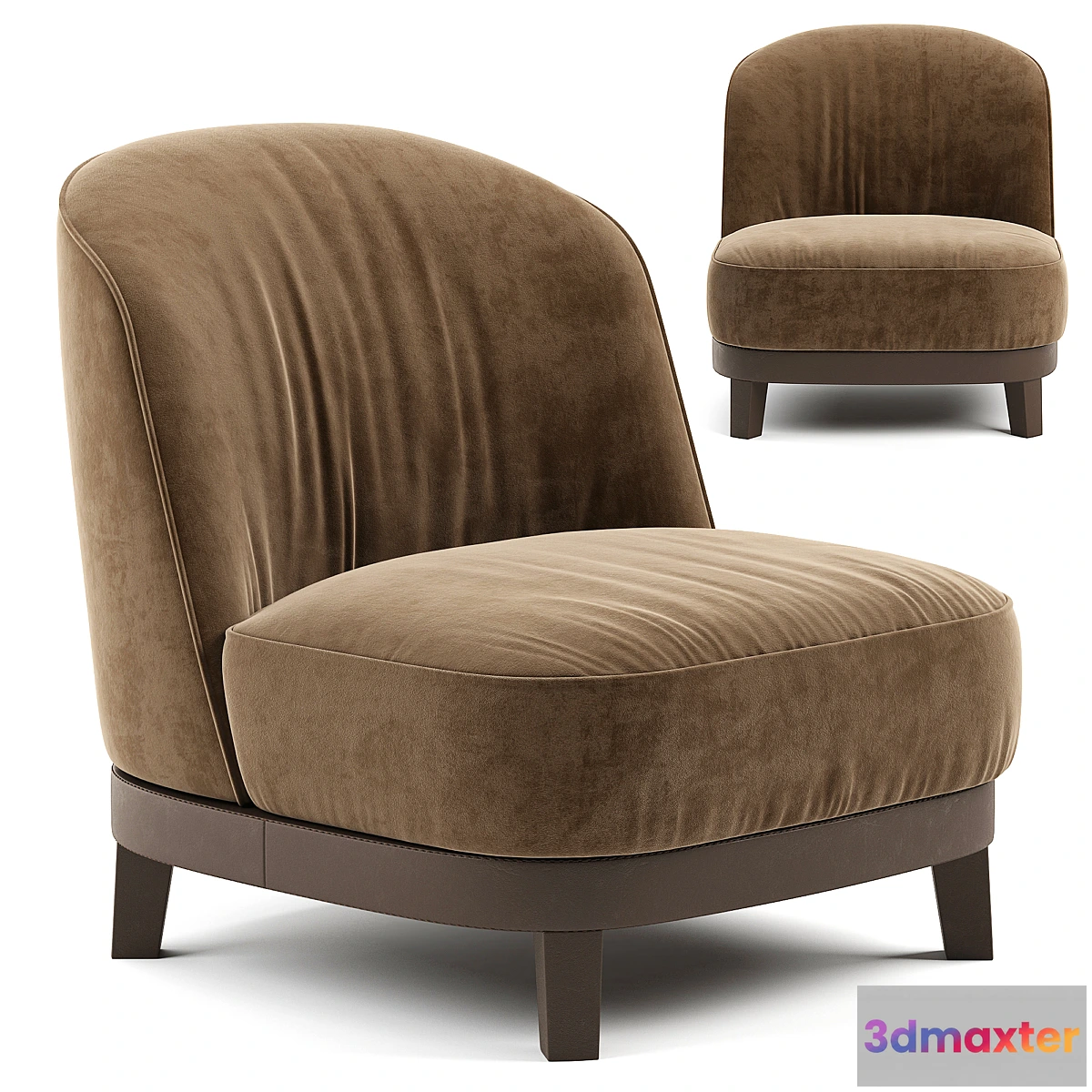 1446170 - Armchair Busnelli Swing 3D Max