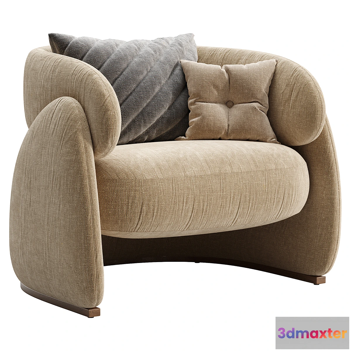 1446844 - TIDAL ARMCHAIR 3D Max