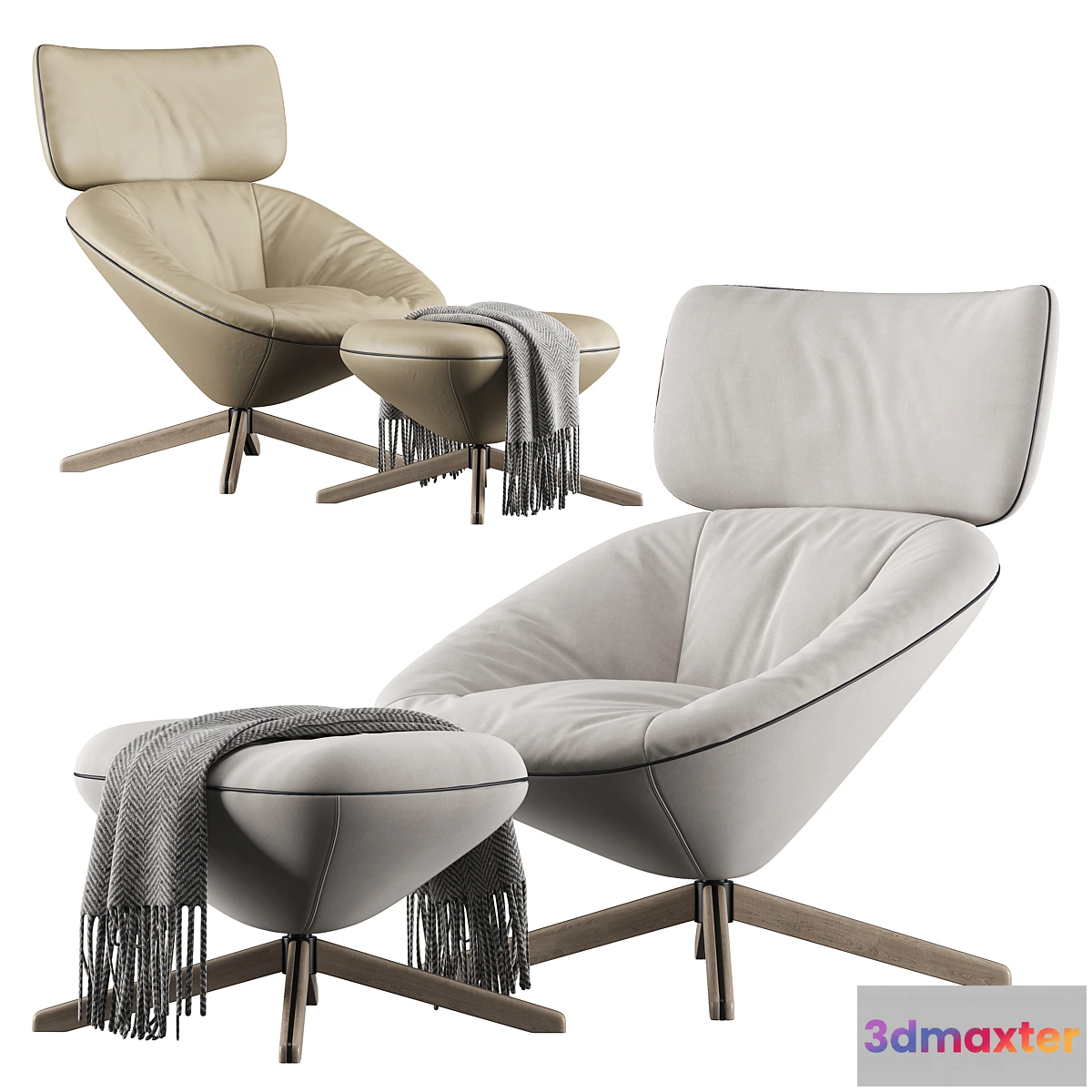1448474 - Tortuga Armchair 3D Max