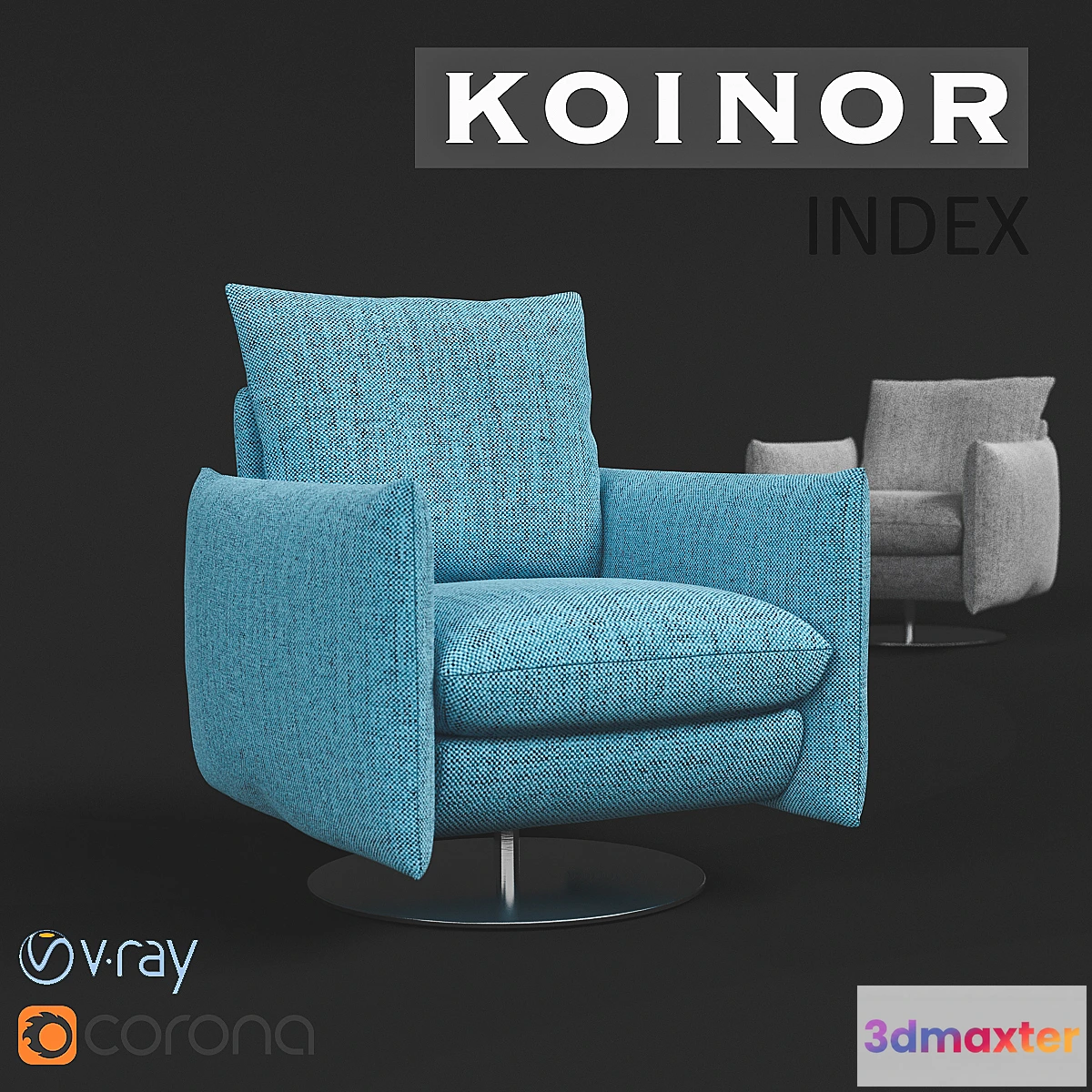1449976 - chair INDEX KOINOR 3D Max