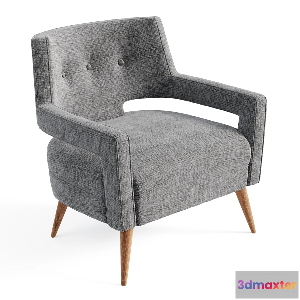 1451816 - Modway Sheer Fabric Armchair 3D Max