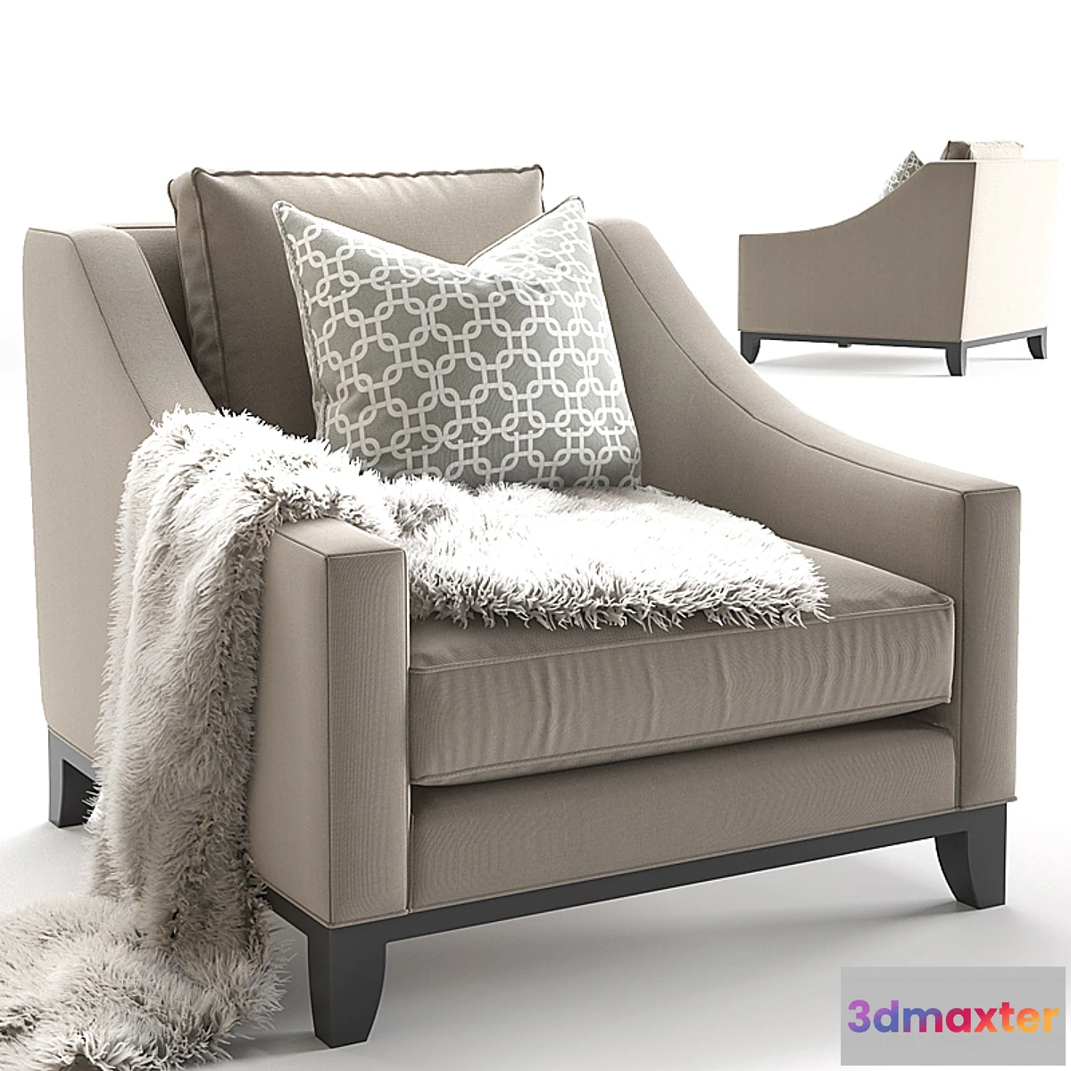 1451848 - Neue Lounge Chair 3D Max