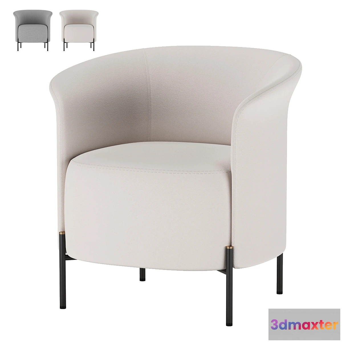 1452062 - Rendez Vous armchair 3D Max