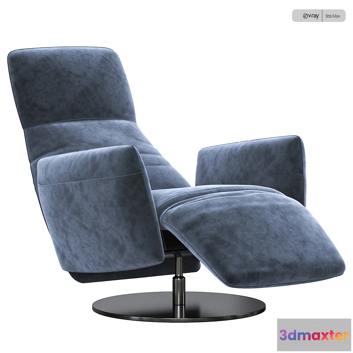 1452950 - Poltrona Frau Style PILLOW 3D Max