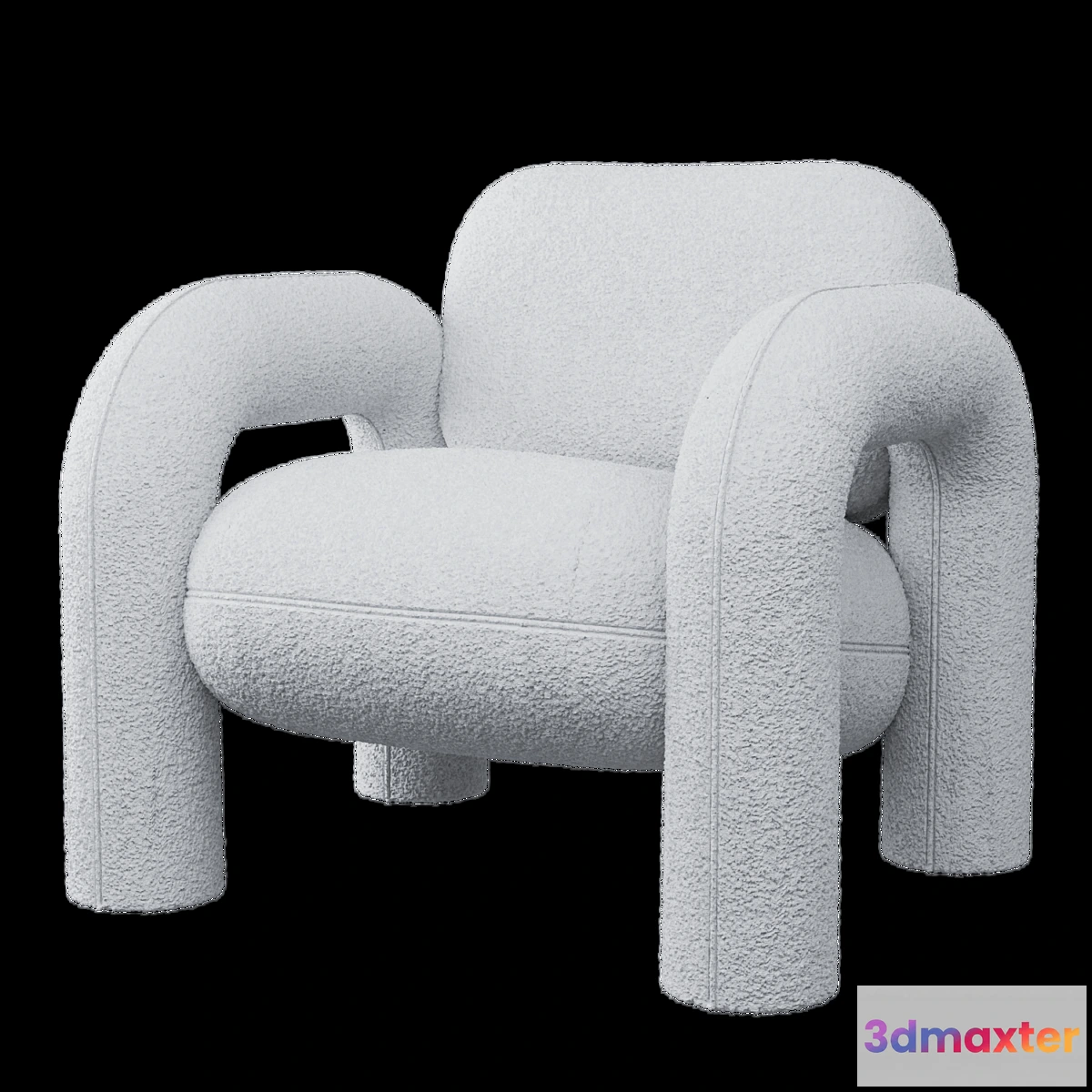 1453416 - MADE armchair BOBO 3D Max