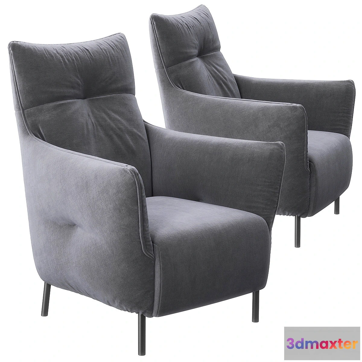 1454292 - Flamenca armchair 3D Max