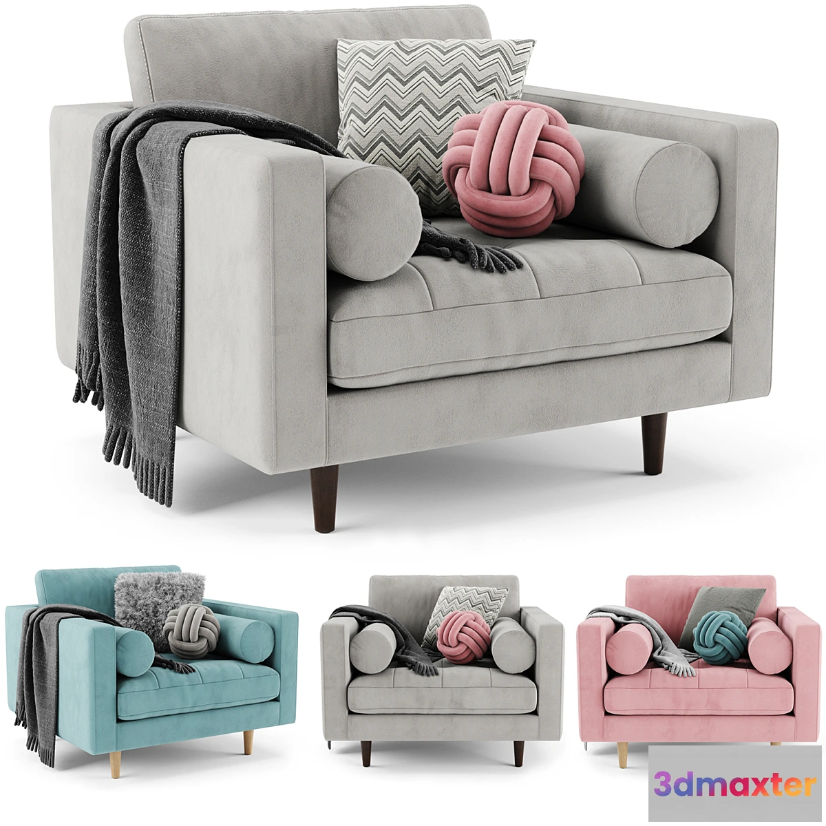 1454750 - Article Sven Armchair 3D Max