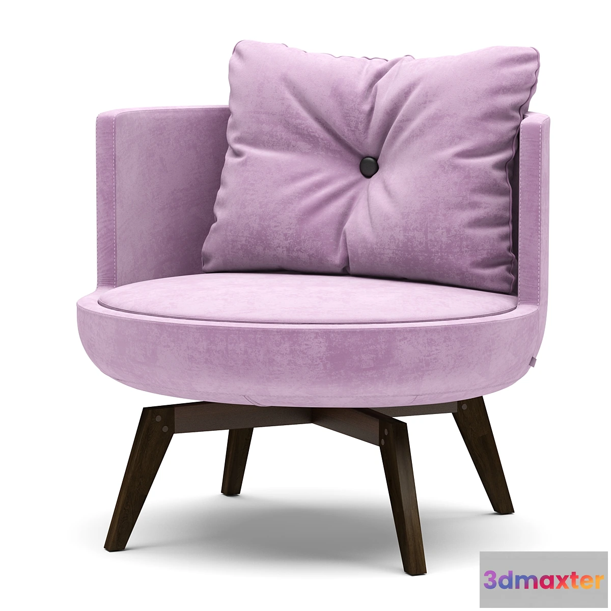 1455750 - Round armchair 3D Max