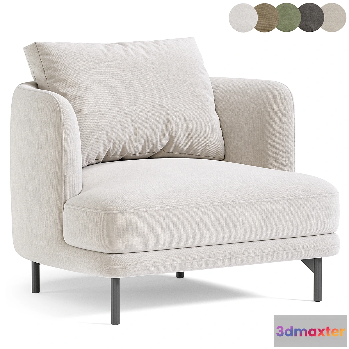 1455834 - NOVA Armchair 3D Max