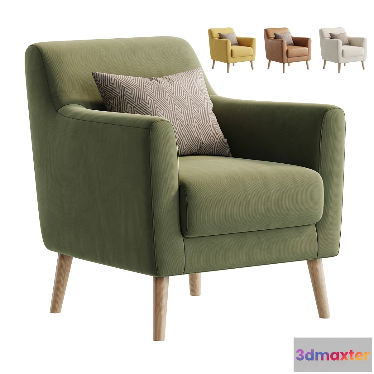 1455888 - Odense Armchair by Divan.ru 3D Max