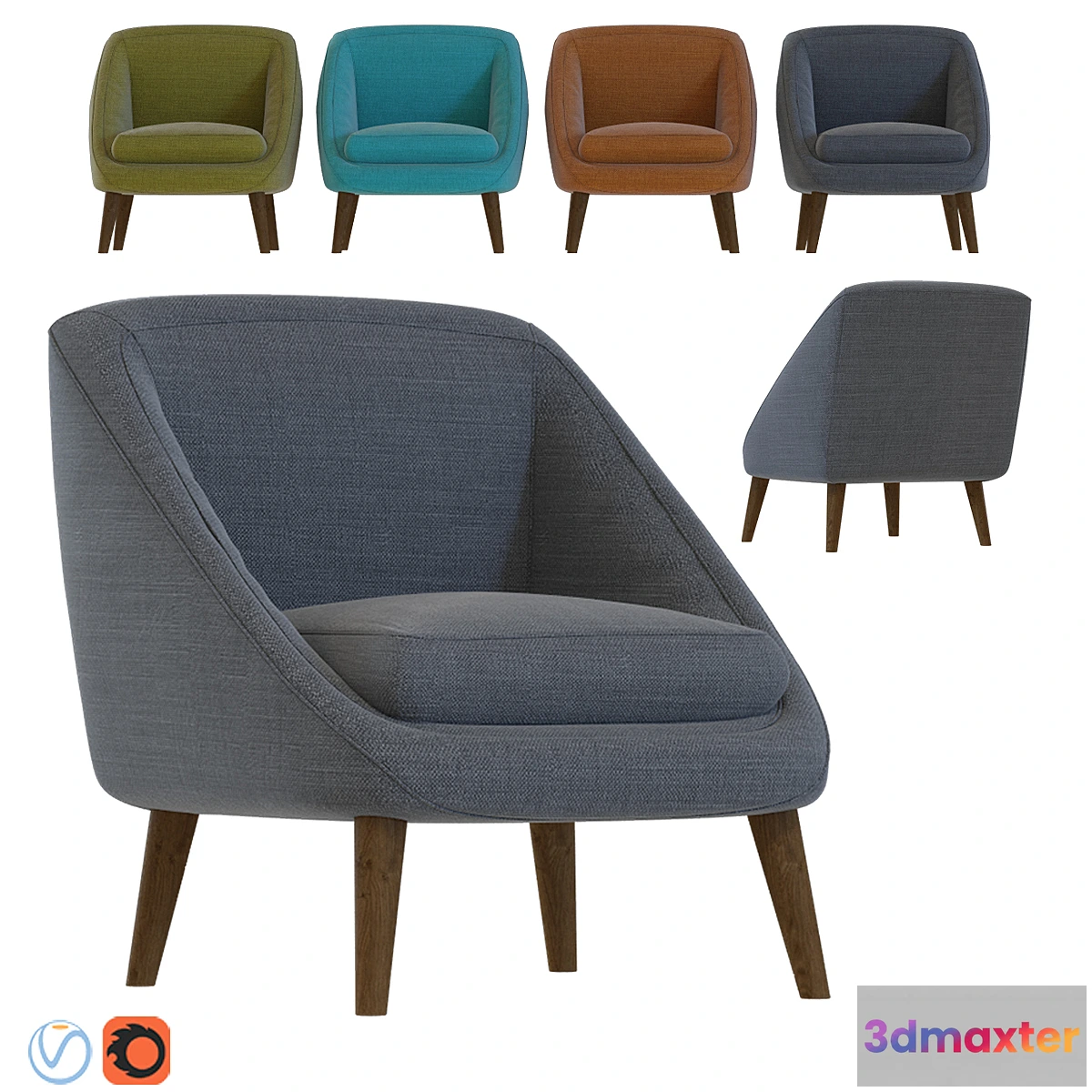 1459458 - Armchair Semeon 3D Max