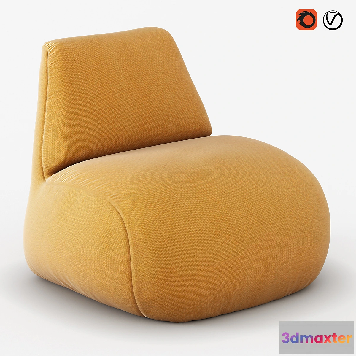 1459546 - Armchair Scilla 3D Max