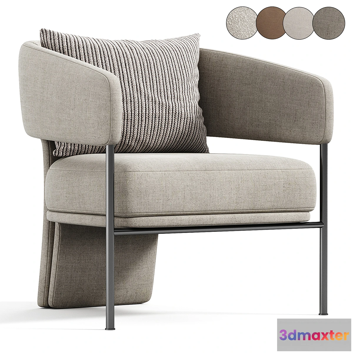 1460470 - Loti Armchair 3D Max