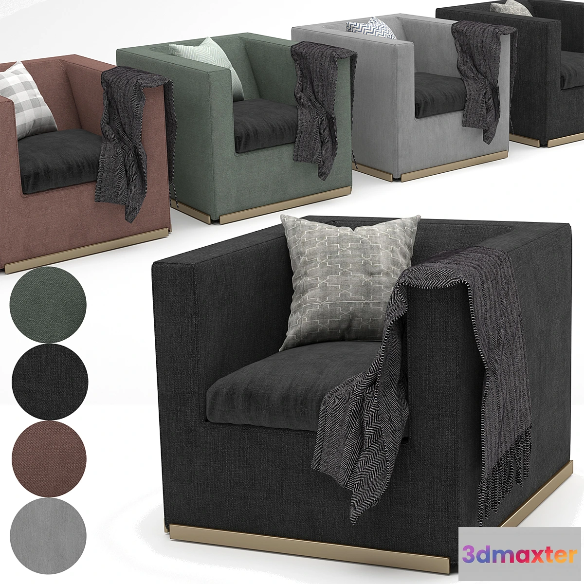 1460888 - Suitcase_Line_Minotti 3D Max