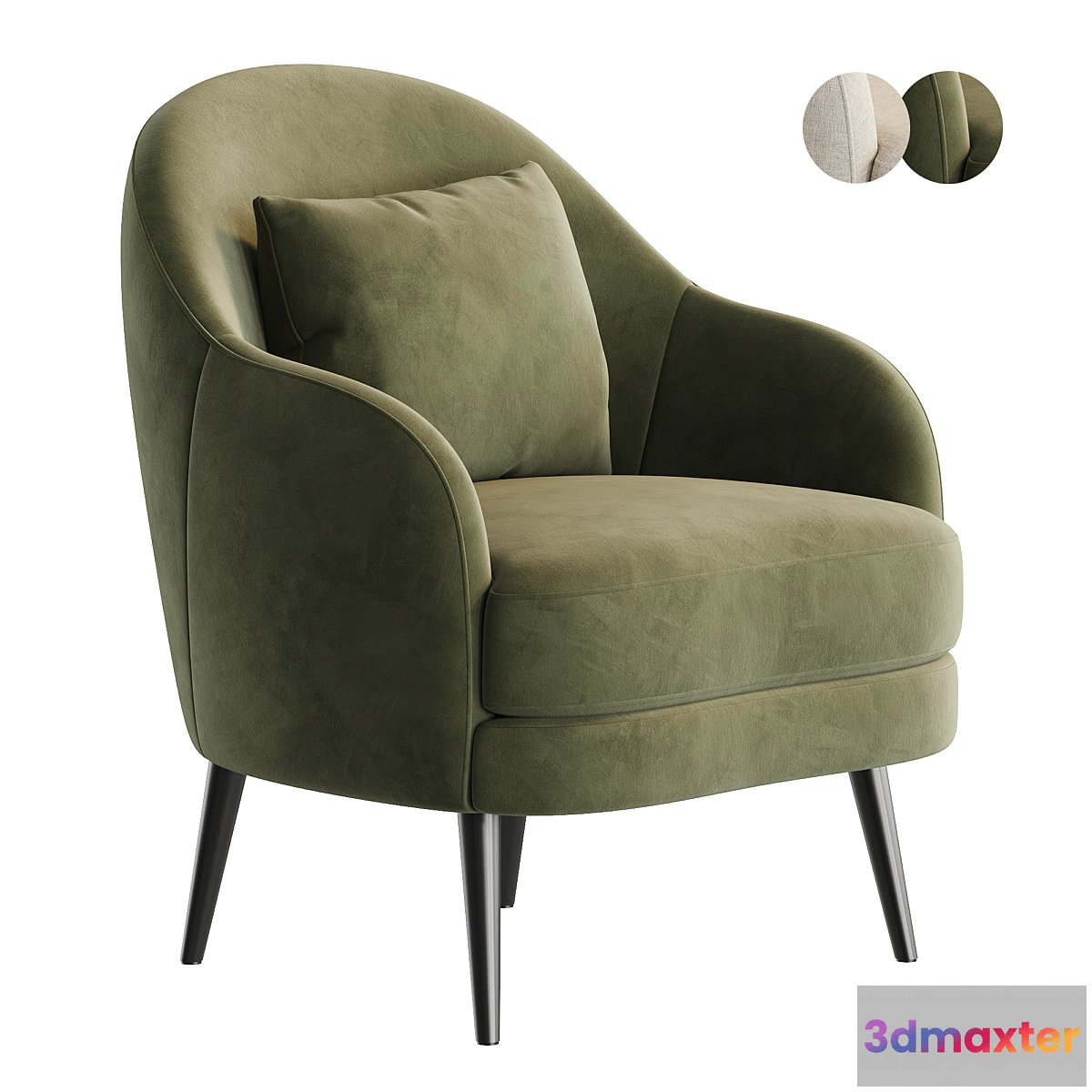 1461018 - Newton Armchair by Dantone Home 3D Max