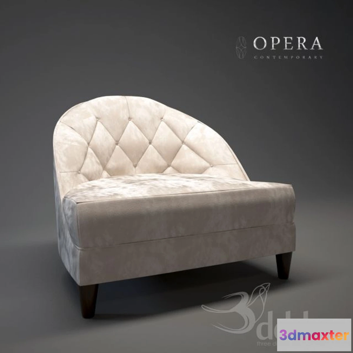 1461628 - Opera Dalila Arm Chair 3D Max