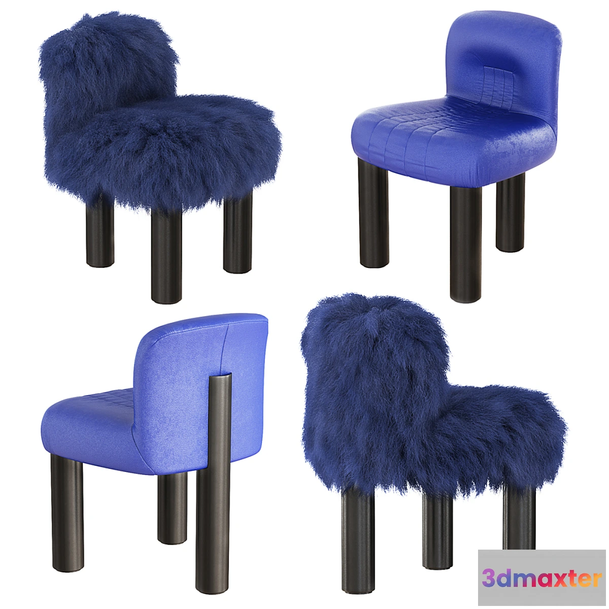 1461706 - Botolo high armchair 3D Max