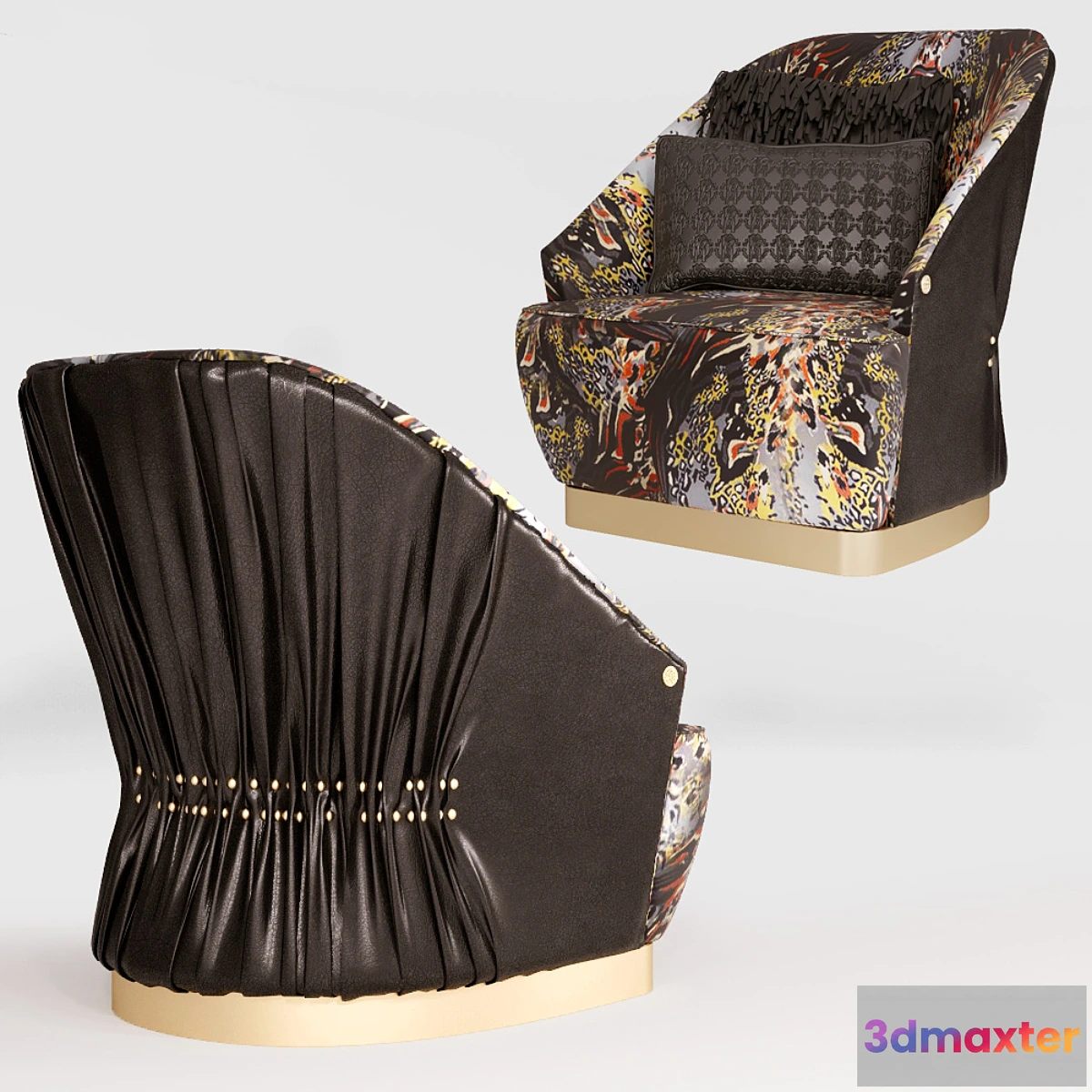 1462966 - Roberto Cavalli Inanda Armchair 3D Max