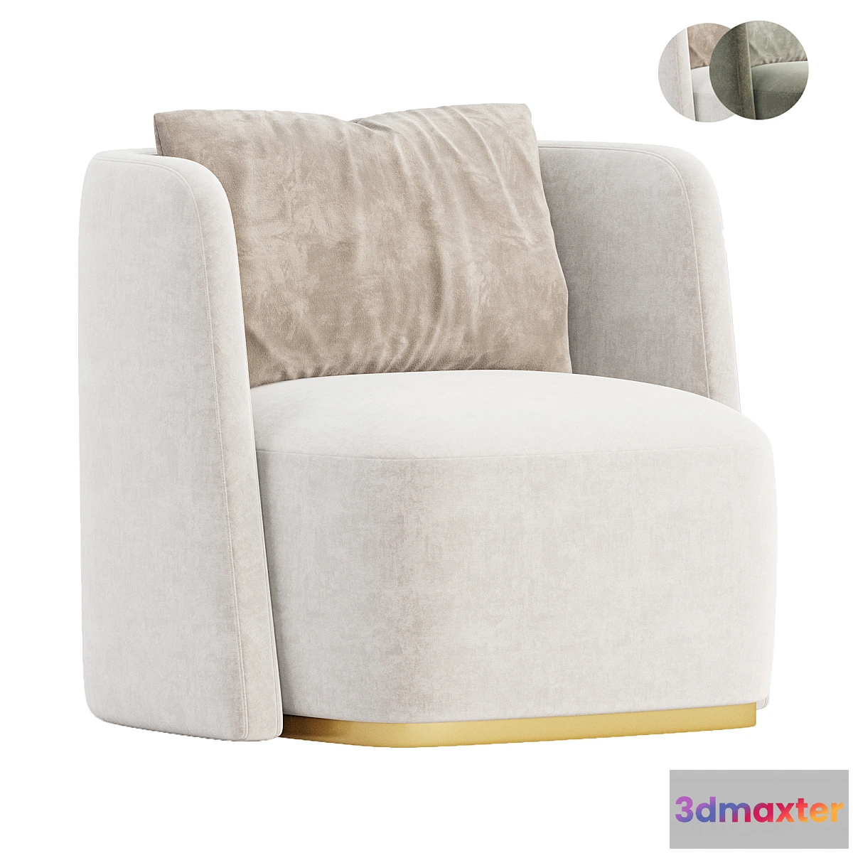 1467136 - Armchair MACQUEEN 3D Max
