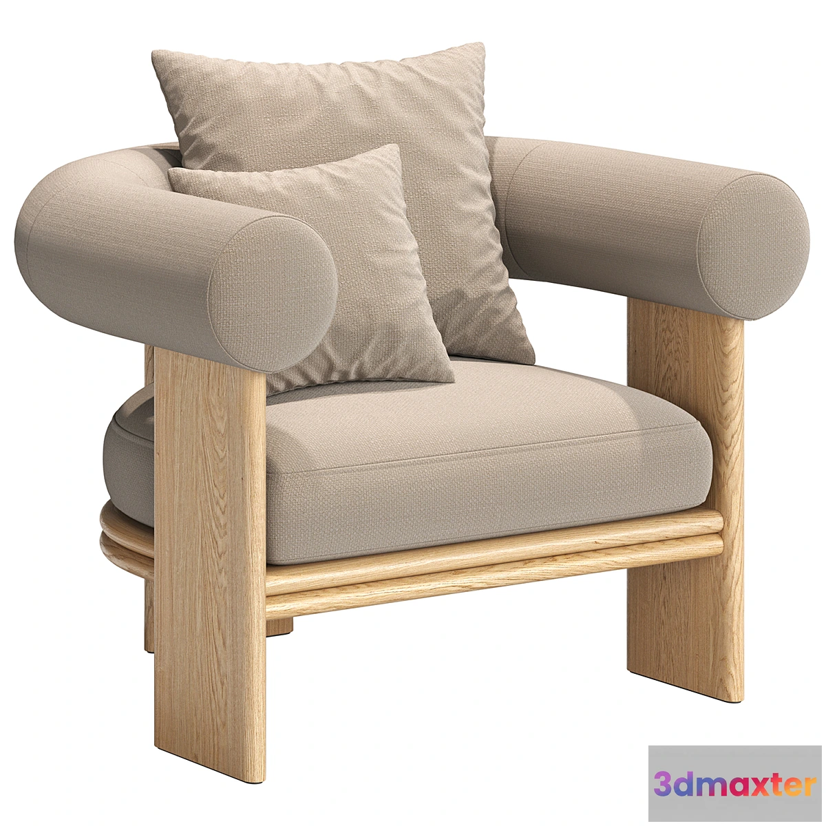 1467428 - Harbor_Collins Lounge Chair 3D Max