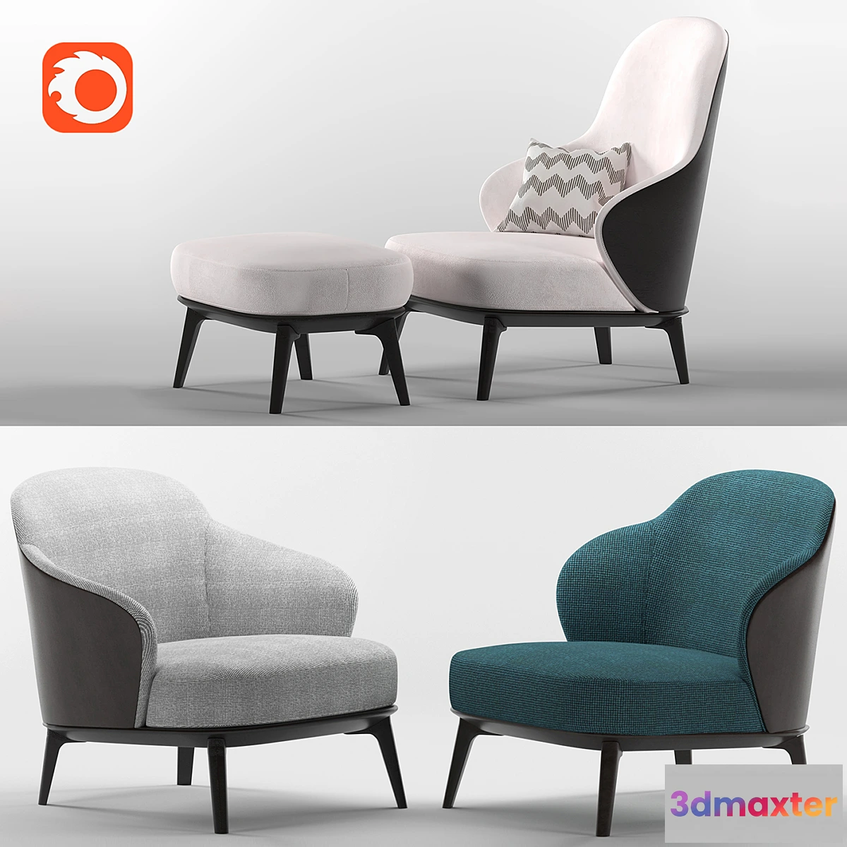 1468024 - Minotti leslie 3D Max