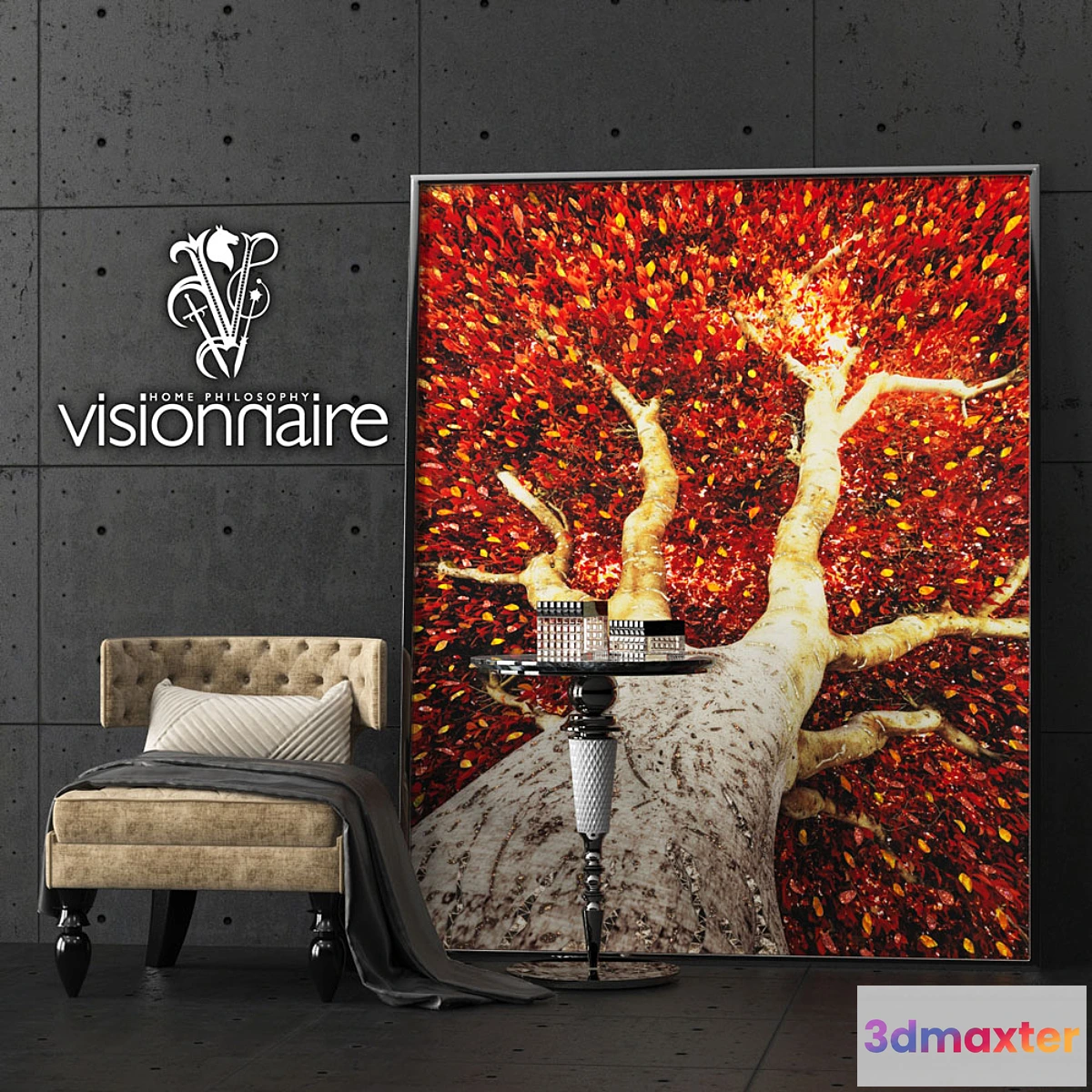 1469164 - Visionnaire Monroe set 3D Max