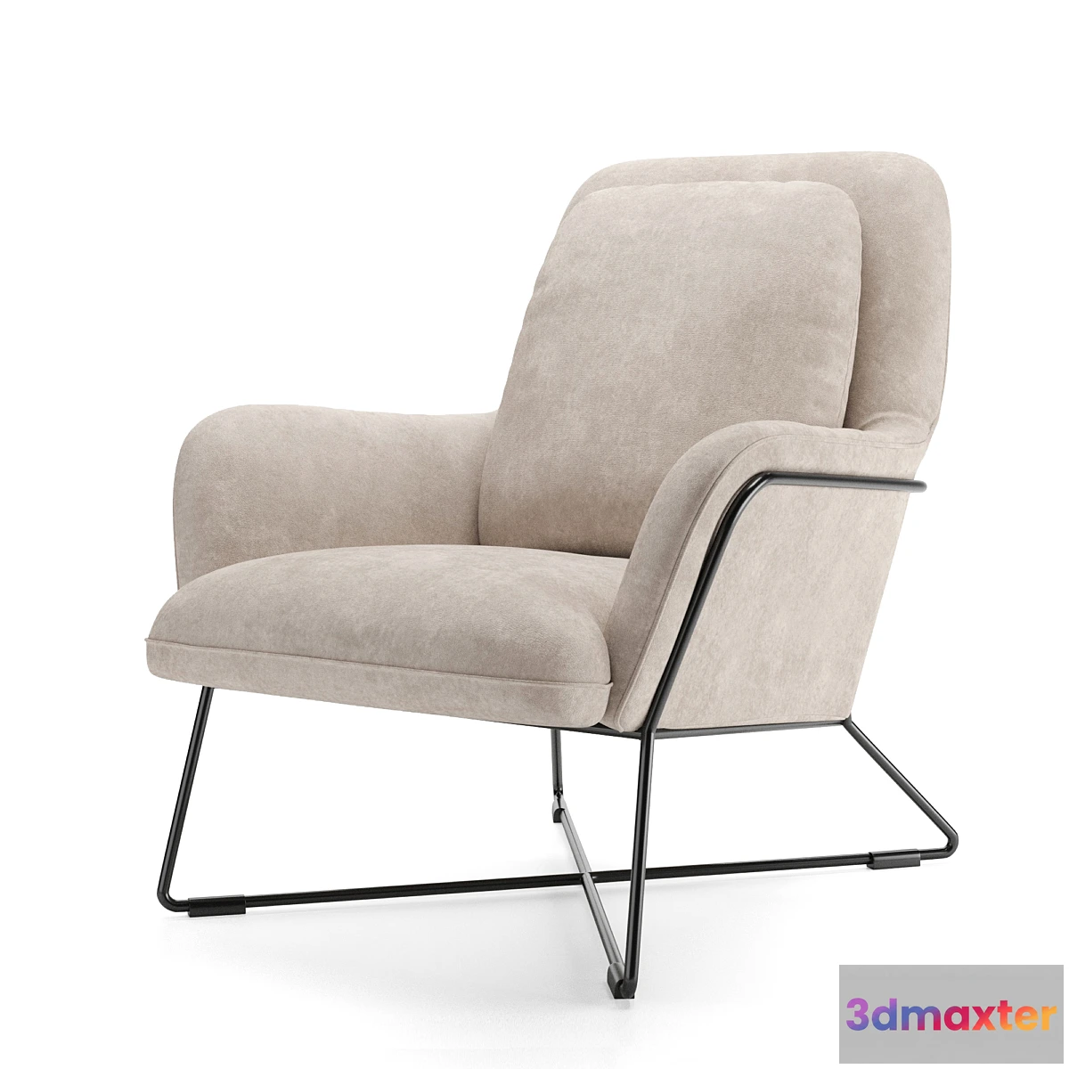 1469326 - Jamie Lounge Chair 3D Max