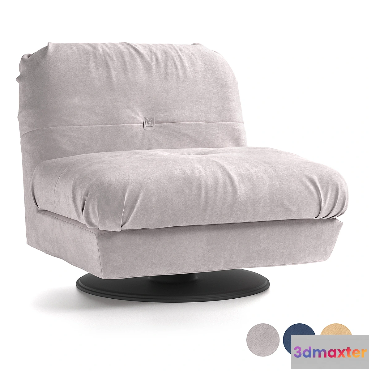 1469372 - Baxter Milano Armchairs 3D Max