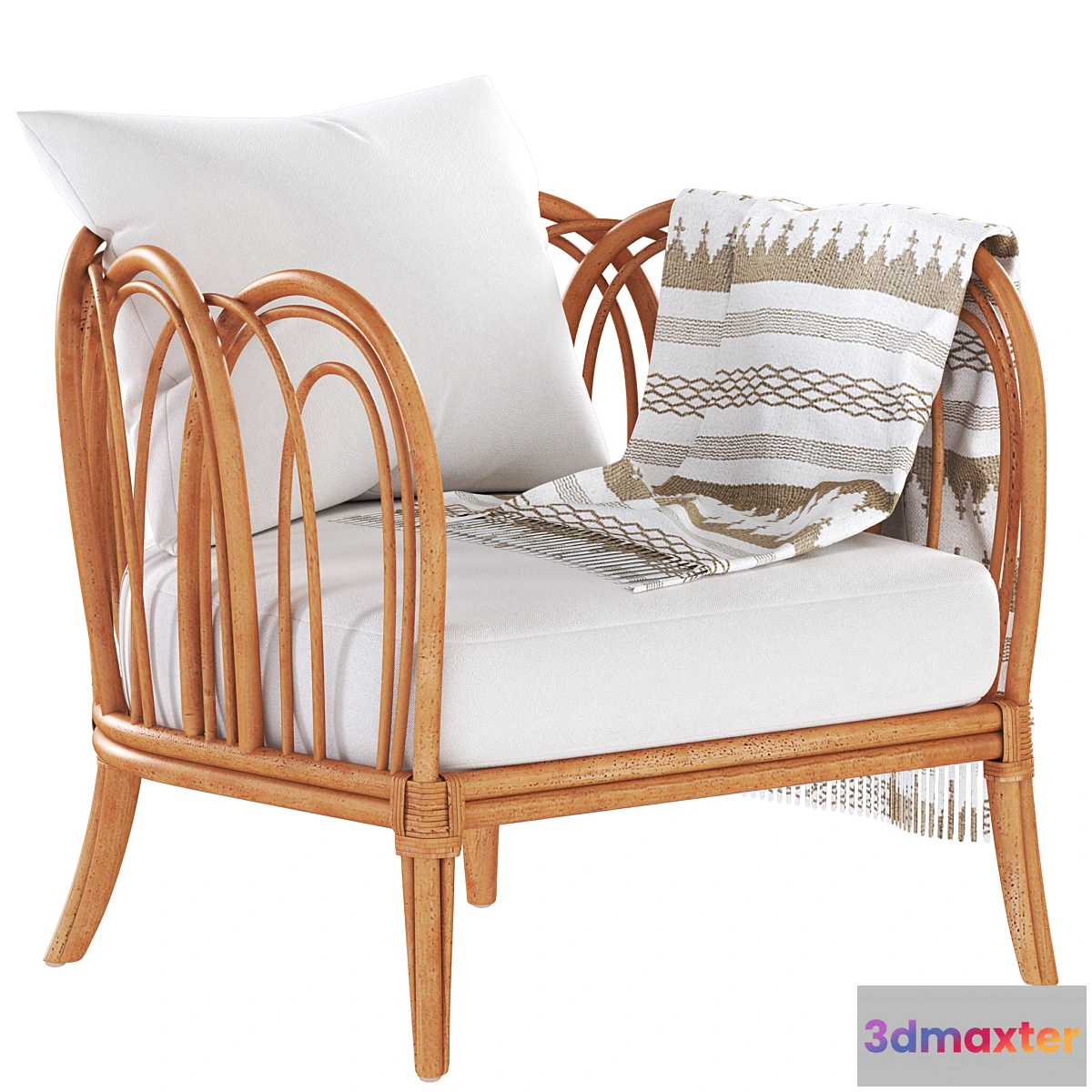 1470260 - Melody Rattan Chair 3D Max