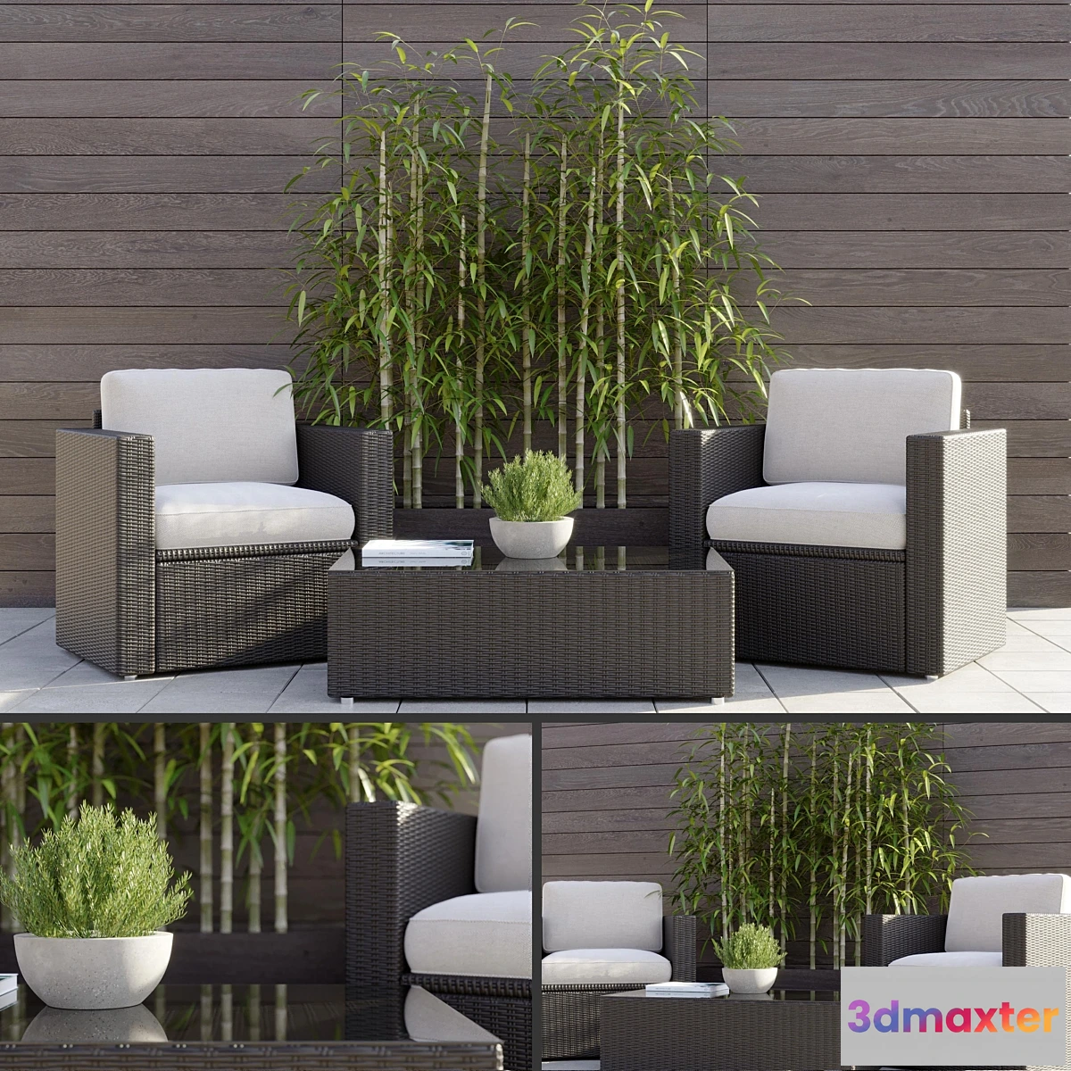 1471184 - Terrace Set 1 3D Max