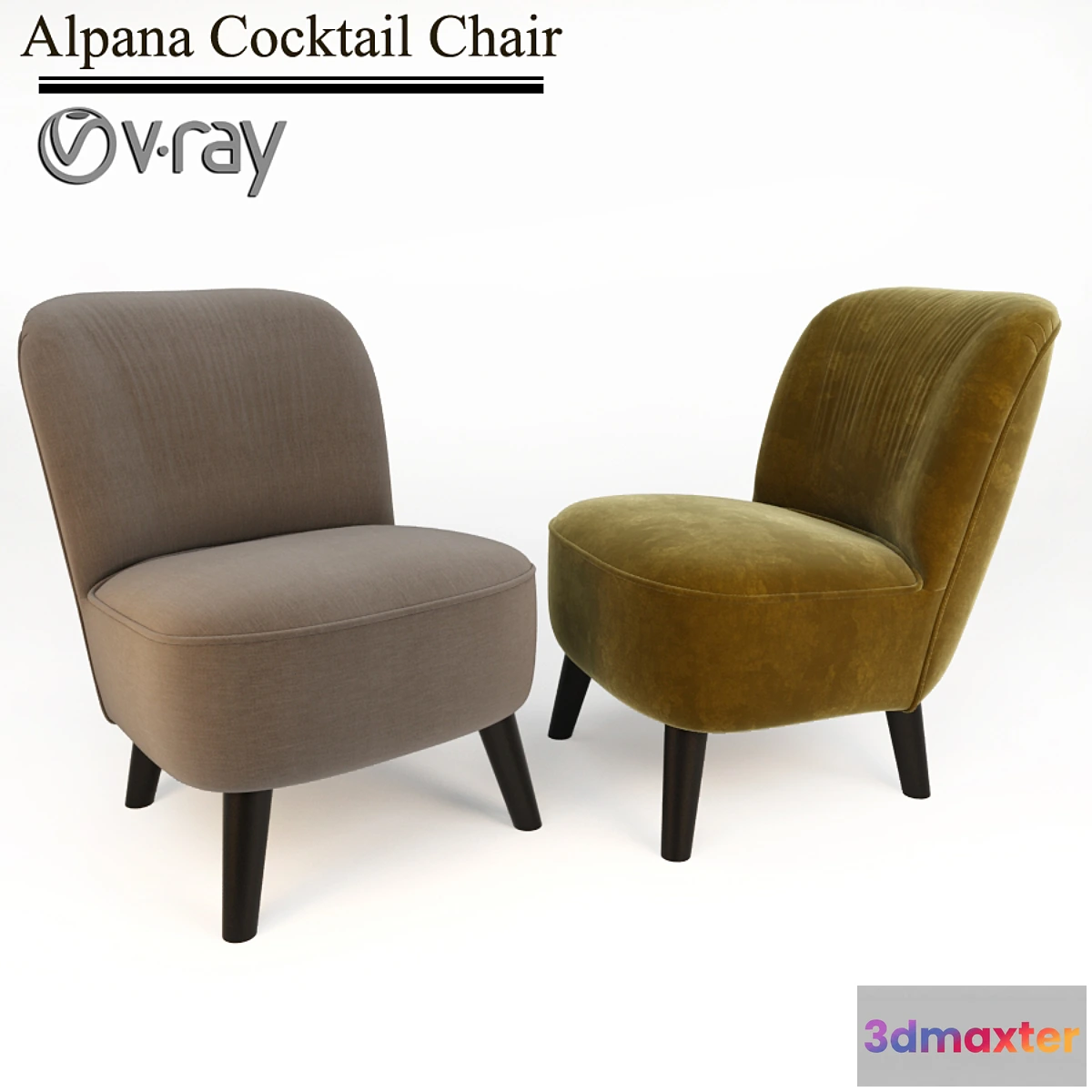 1473204 - Alpana Cocktail Chair 3D Max