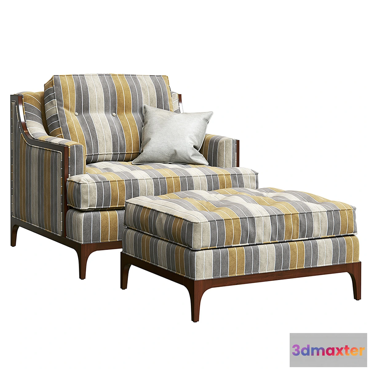 1473740 - Take Five Barclay Chair 3D Max