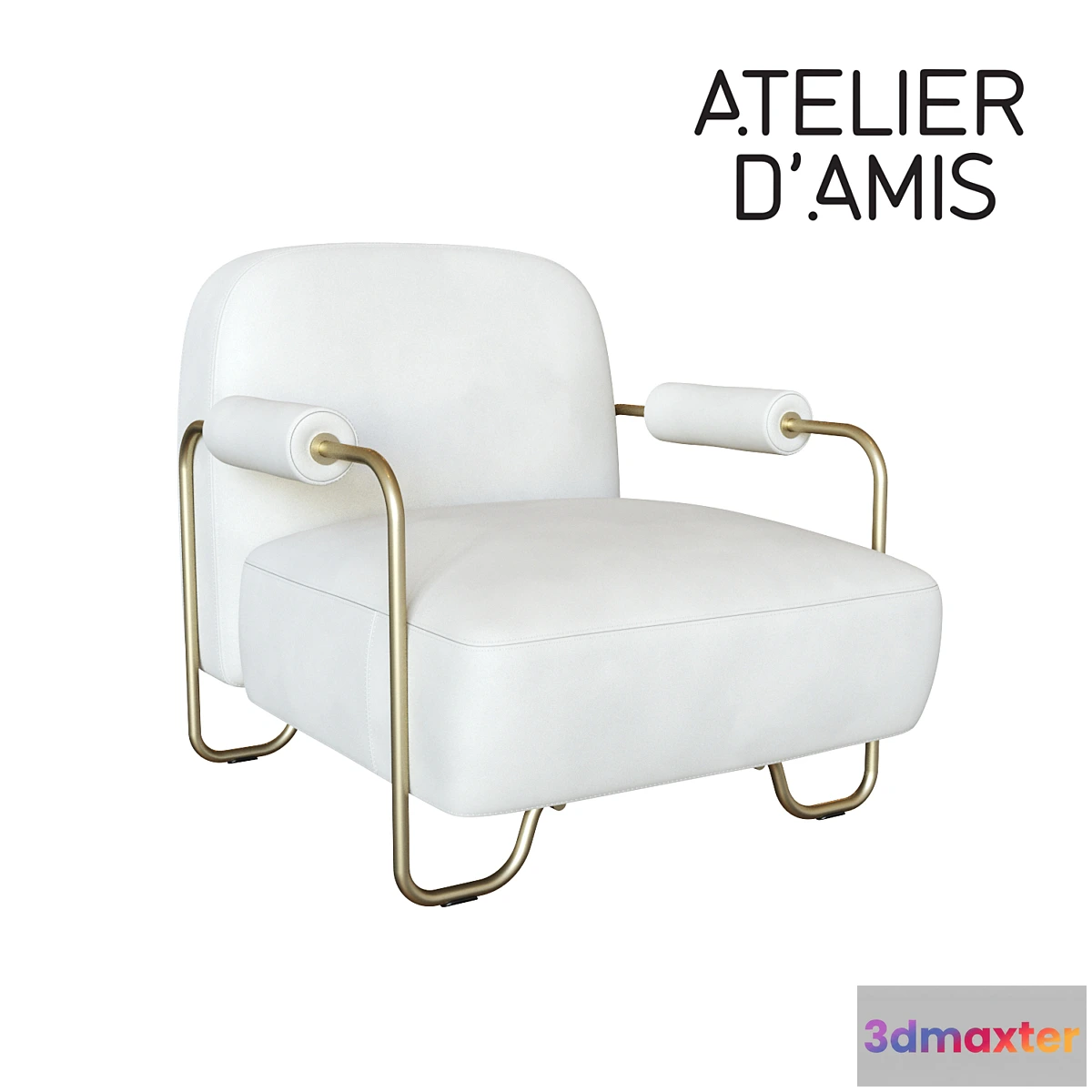 1473802 - ATELIER D’AMIS PIPELINE MI ARMCHAIR 3D Max