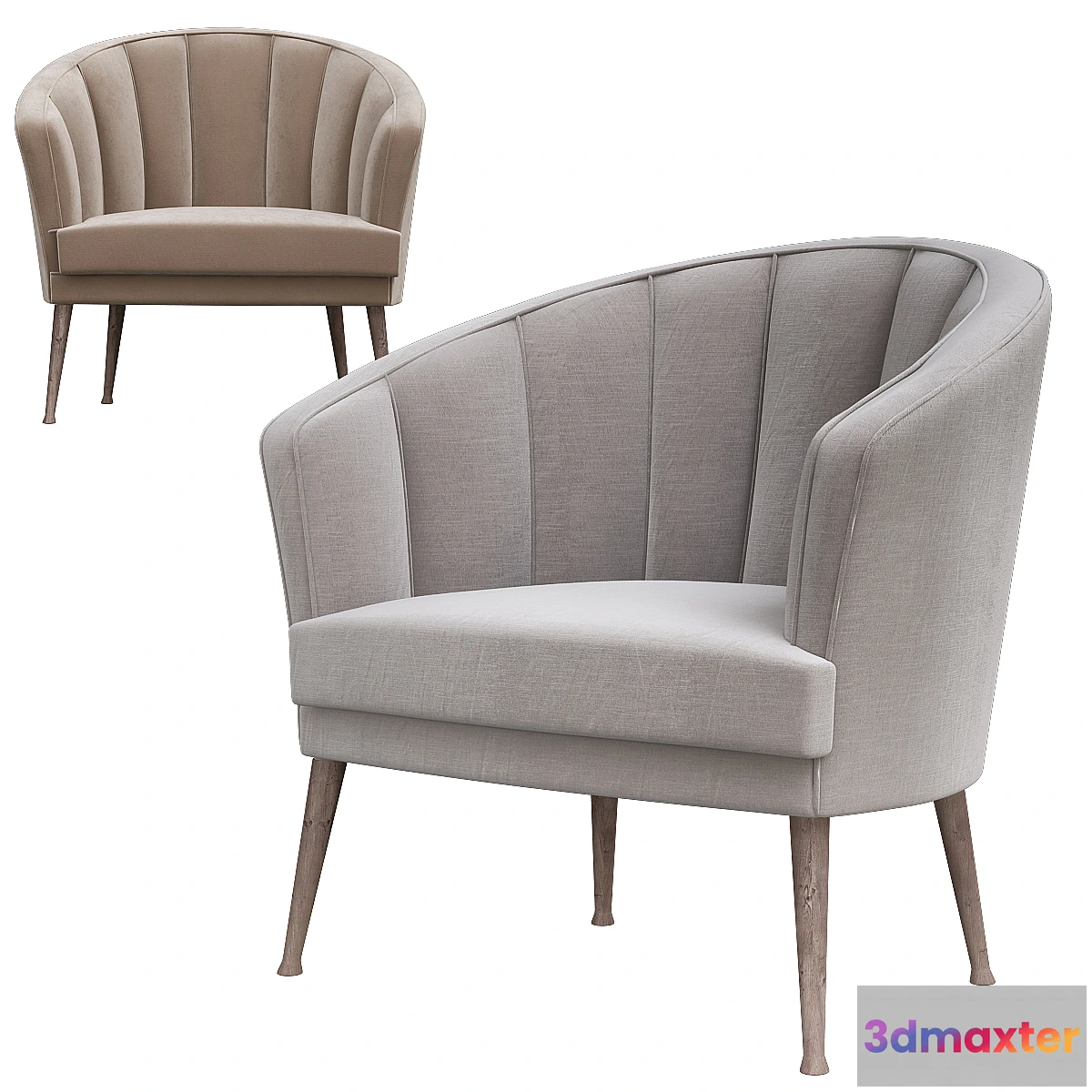1474886 - Maya armchair 3D Max