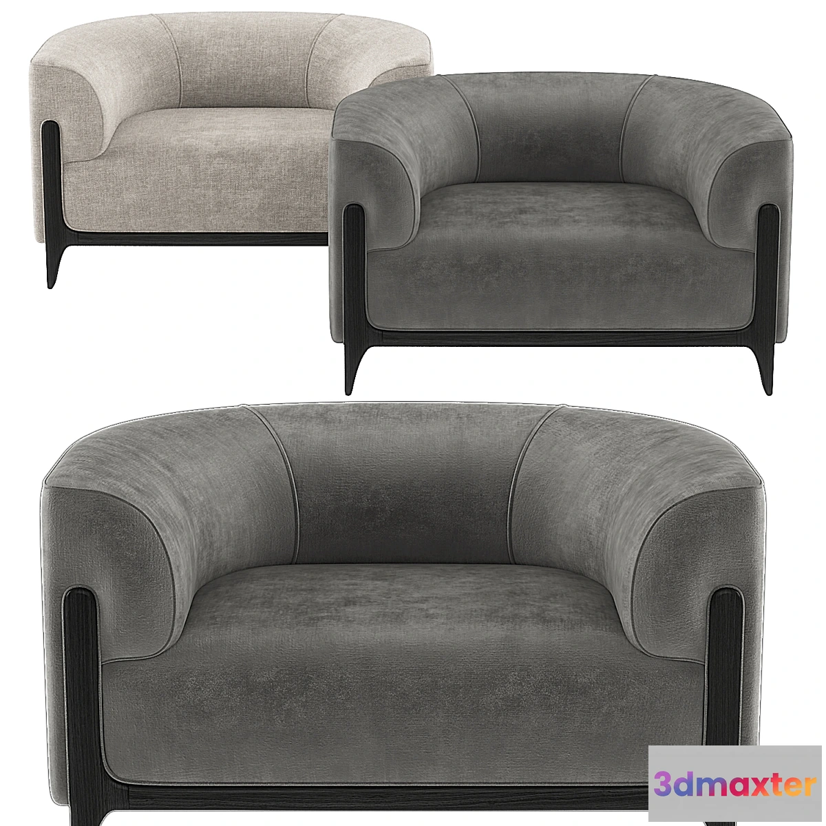 1475136 - Bob armchair 3D Max