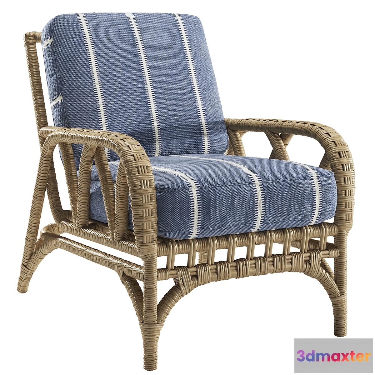 1477586 - SOANE Rattan Osiris Chair 3D Max