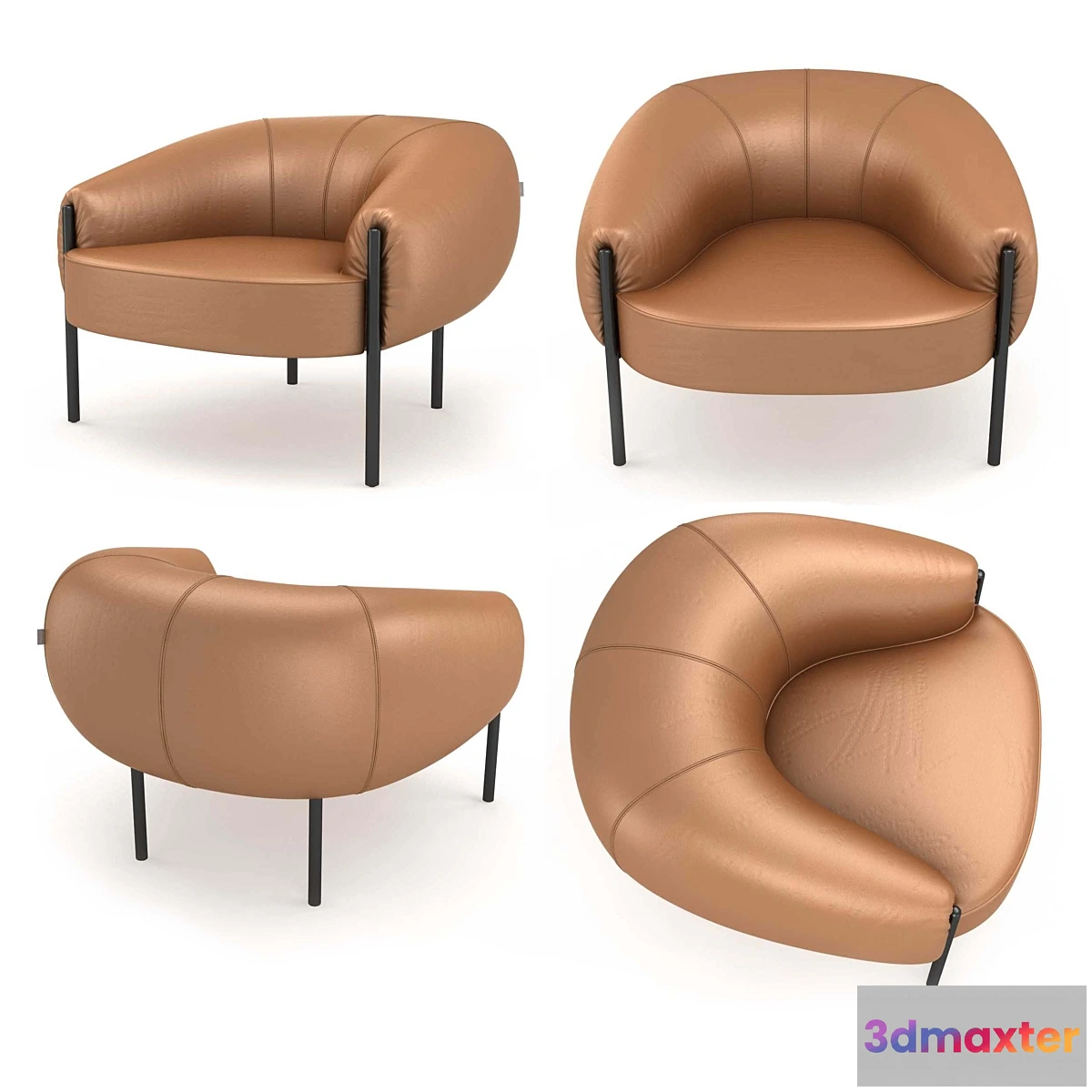 1478180 - AMURA ISOLA Armchair 3D Max