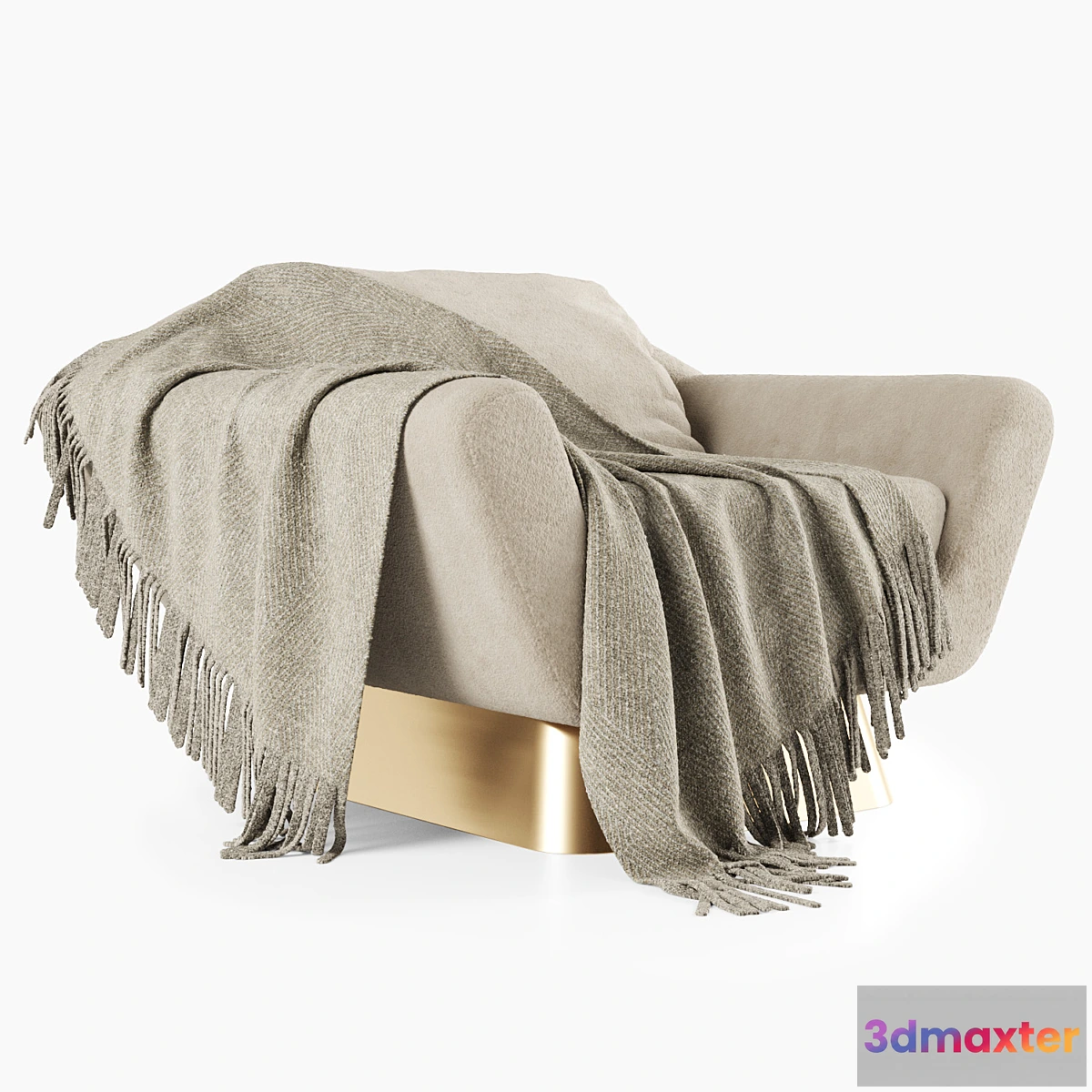 1478918 - Koumac armchair 3D Max