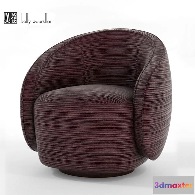 1537720 - Kelly Wearstler Wetherly Swivel Chair 3D Max