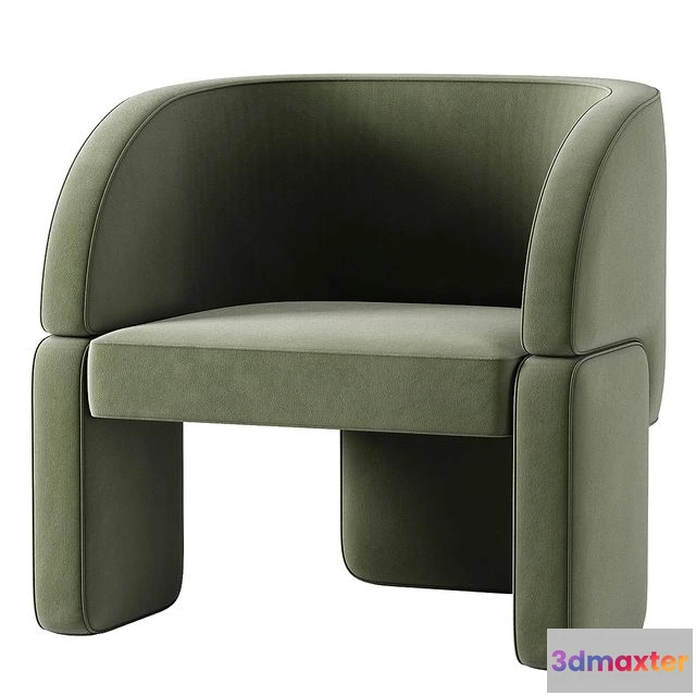 1539273 - Lazybones Lounge Chair 3D Max