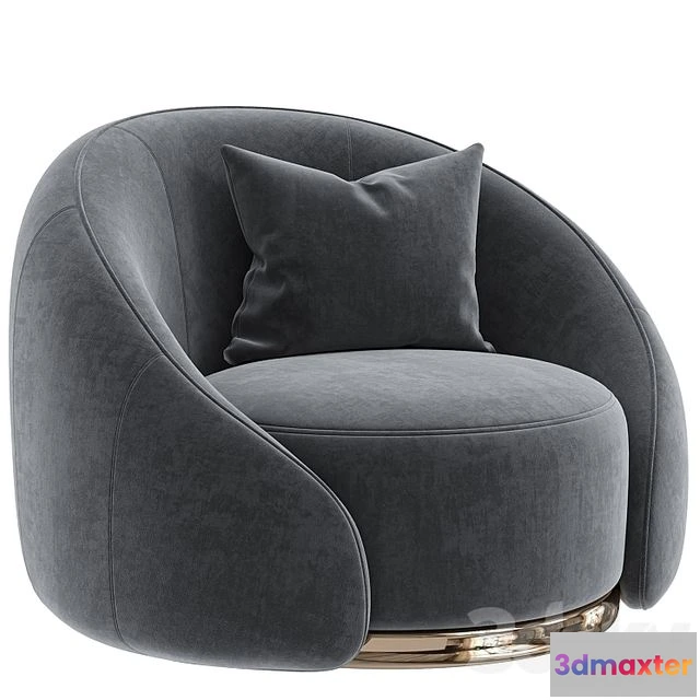 1539631 - Armchair_Abbracci 3D Max