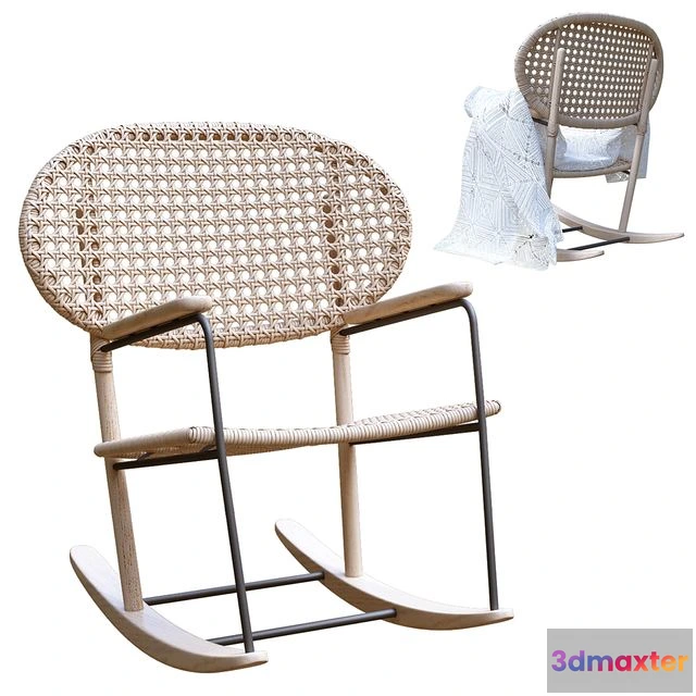 1542037 - GREENADAL Rocking chair IKEA 3D Max