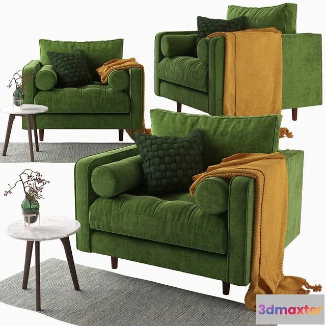 1542243 - Article Sven Chair 3D Max