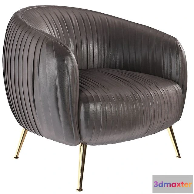 1542365 - Beretta Leather Chair 3D Max