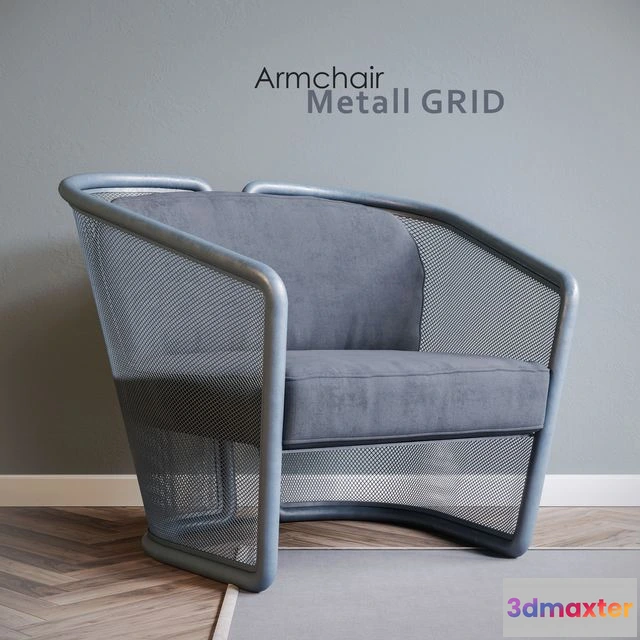 1542475 - Chair Metall GRID 3D Max
