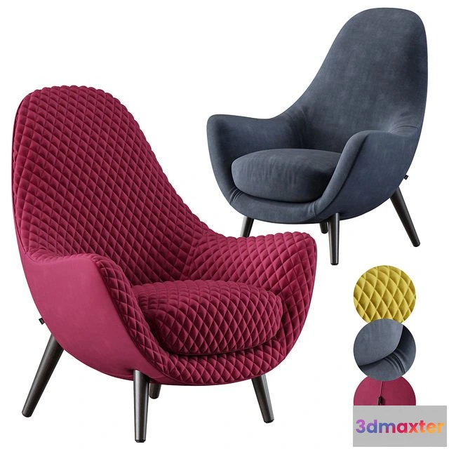 1543171 - Poliform Mad King Set 3D Max